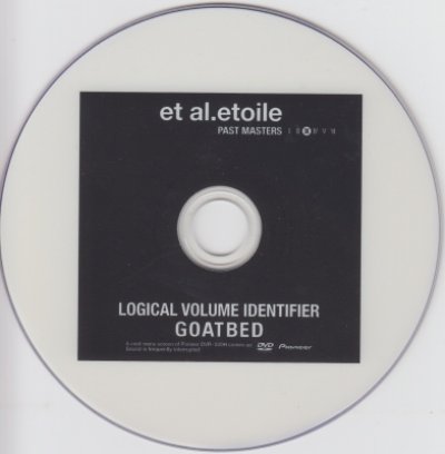 画像1: [USED]GOATBED/(3)et al.etoile PAST MASTER III(DVD-R)