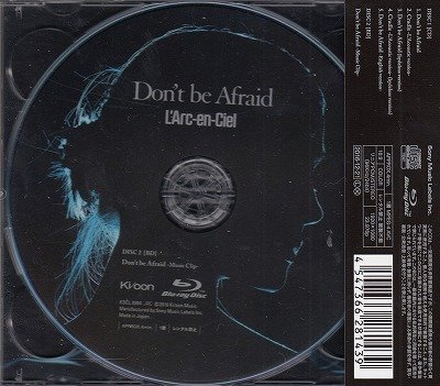 画像2: [USED]L'Arc-en-Ciel/Don't be Afraid(初回限定盤/CD+BD)