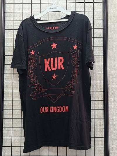 画像1: [USED]黒夢/Tシャツ.OUR KINGDOM