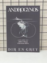 [USED]PIERROT DIR EN GREY/(パンフ/黒)ANDROGYNOS-a view of the Acro-2017.7.8 YOKOHAMA ARENA