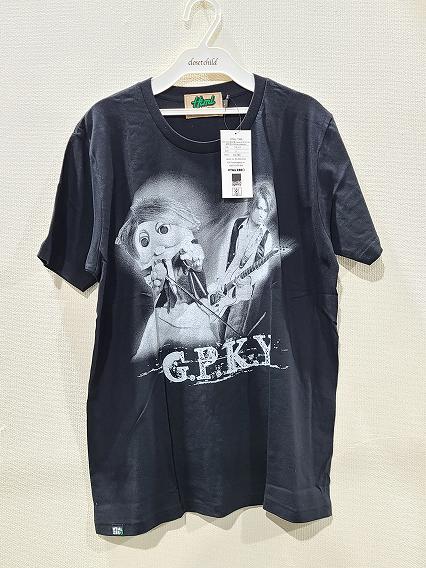 [USED]ゴールデンボンバー/Tシャツ.G.P.K.Y 喜矢武豊×ガチャピン コラボ