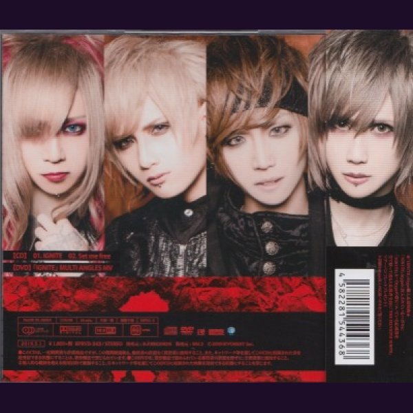 画像2: [USED]Royz/IGNITE(初回限定盤BType/CD+DVD/トレカ2枚付) (2)