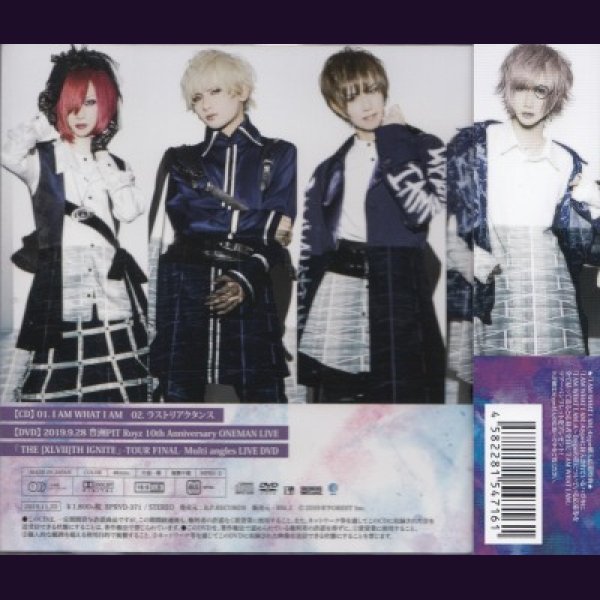 画像2: [USED]Royz/I AM WHAT I AM(初回限定盤B/CD+DVD/トレカ2枚付) (2)