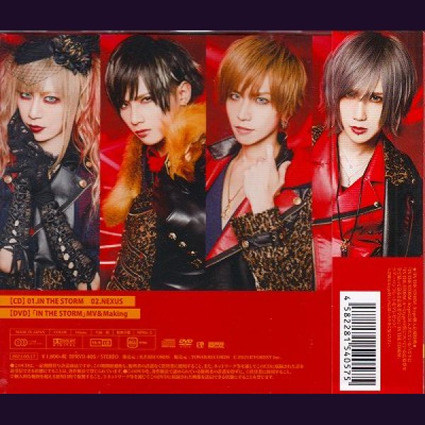 画像2: [USED]Royz/IN THE STORM(初回限定盤AType/CD+DVD/トレカ2枚付) (2)