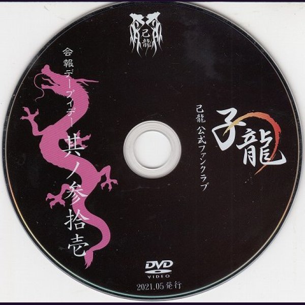 画像1: [USED]己龍/31会報デーブイデー 子龍 其ノ参拾壱(DVD) (1)