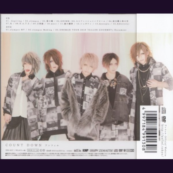 画像2: [USED]アンフィル/COUNT DOWN(A TYPE/CD+DVD) (2)