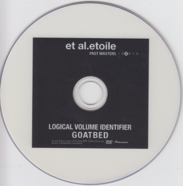 画像1: [USED]GOATBED/(3)et al.etoile PAST MASTER III(DVD-R) (1)