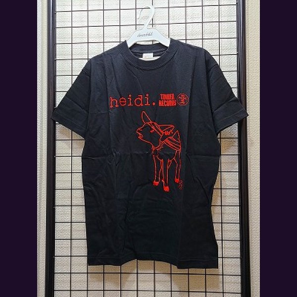 画像1: [USED]heidi./Tシャツ.TOWER RECORDS/NO MUSIC. NO LIFE. (1)