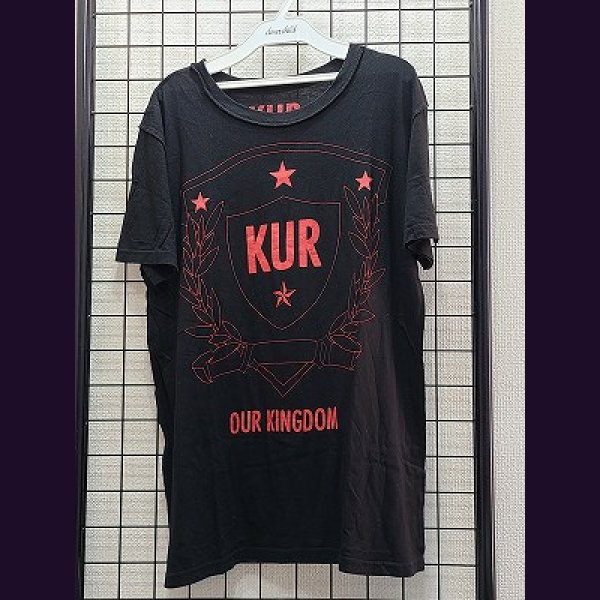 画像1: [USED]黒夢/Tシャツ.OUR KINGDOM (1)