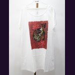 画像: [USED]D 浅葱/Tシャツ.斑〜白面金毛九尾の狐火玉編〜