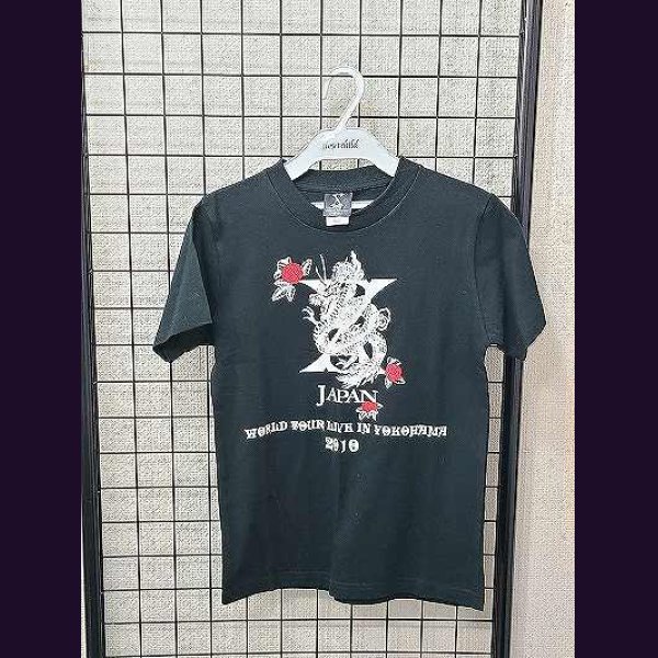 画像1: [USED]X JAPAN/Tシャツ.WORLD YOUR LIVE IN YOKOHAMA 2010 (1)