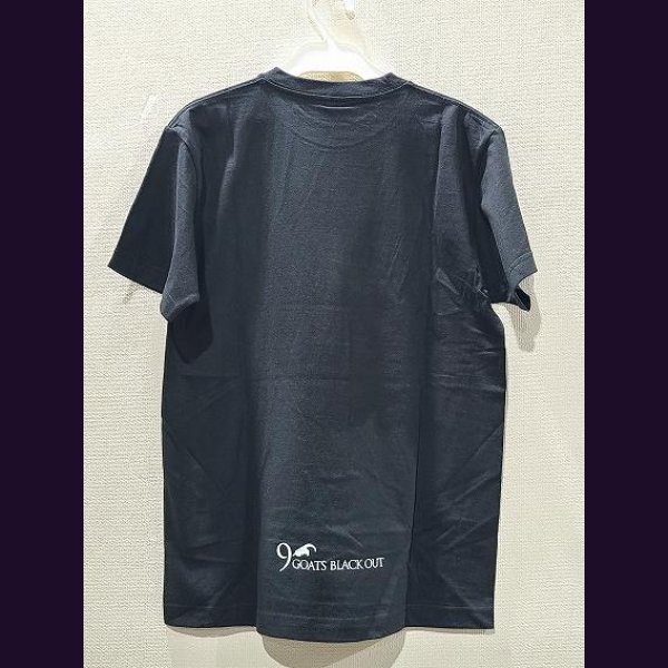 画像2: [USED]9GOATS BLACK OUT/Tシャツ. (2)