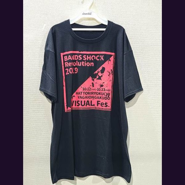 画像1: [USED]V.A./Tシャツ.BANDS SHOCK Revolution 2019 (1)